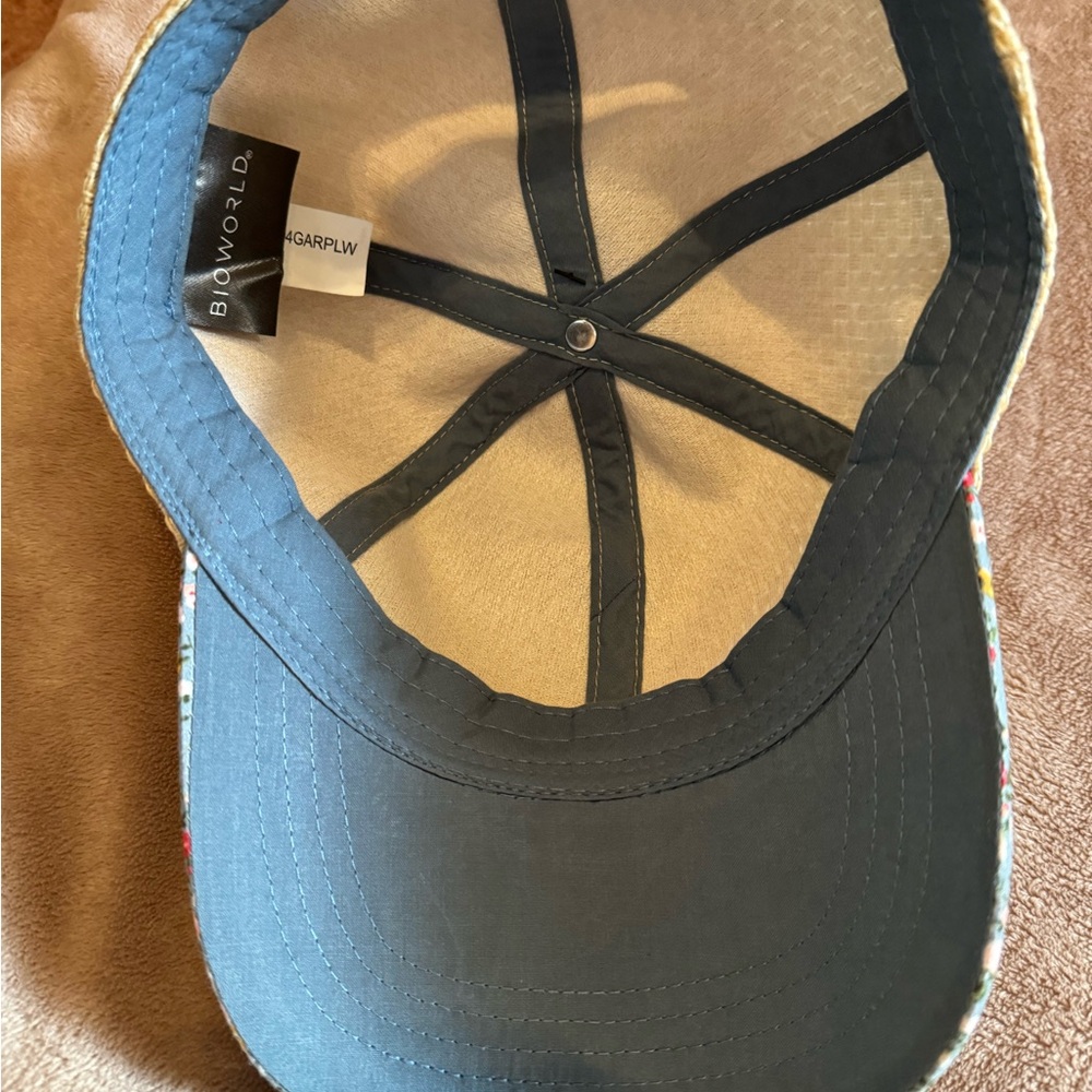 Bio world multi color floral cap - Picture 3 of 3